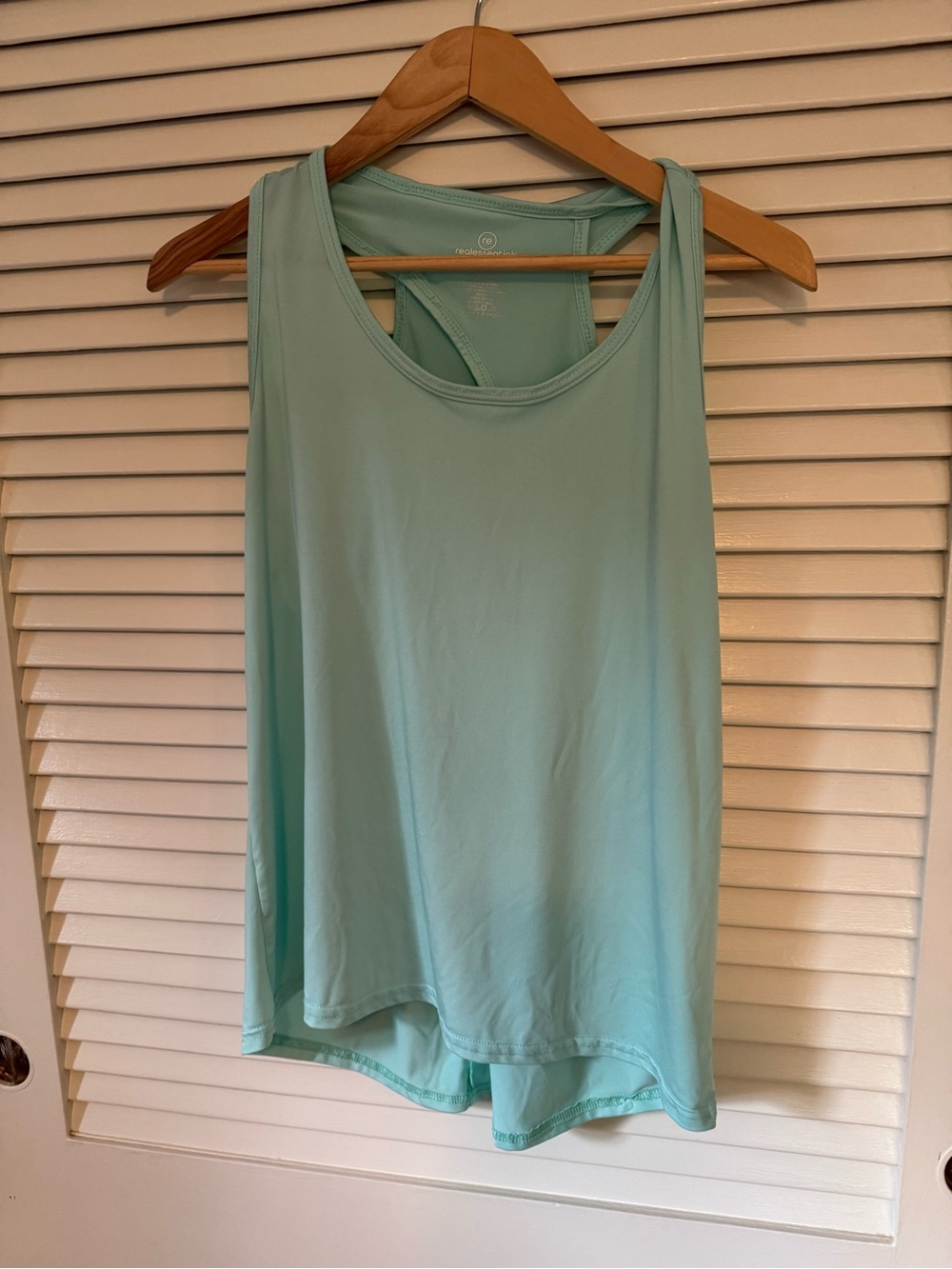 Light Aqua Women's Racerback Tank Top